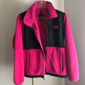 The North Face Denali Hot Pink Polartec Zipup